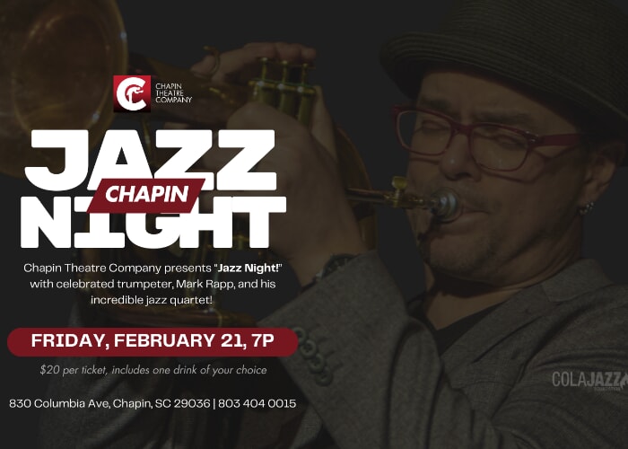 Jazz Night at the Chapin Theatre Co - Columbia Metropolitan Magazine